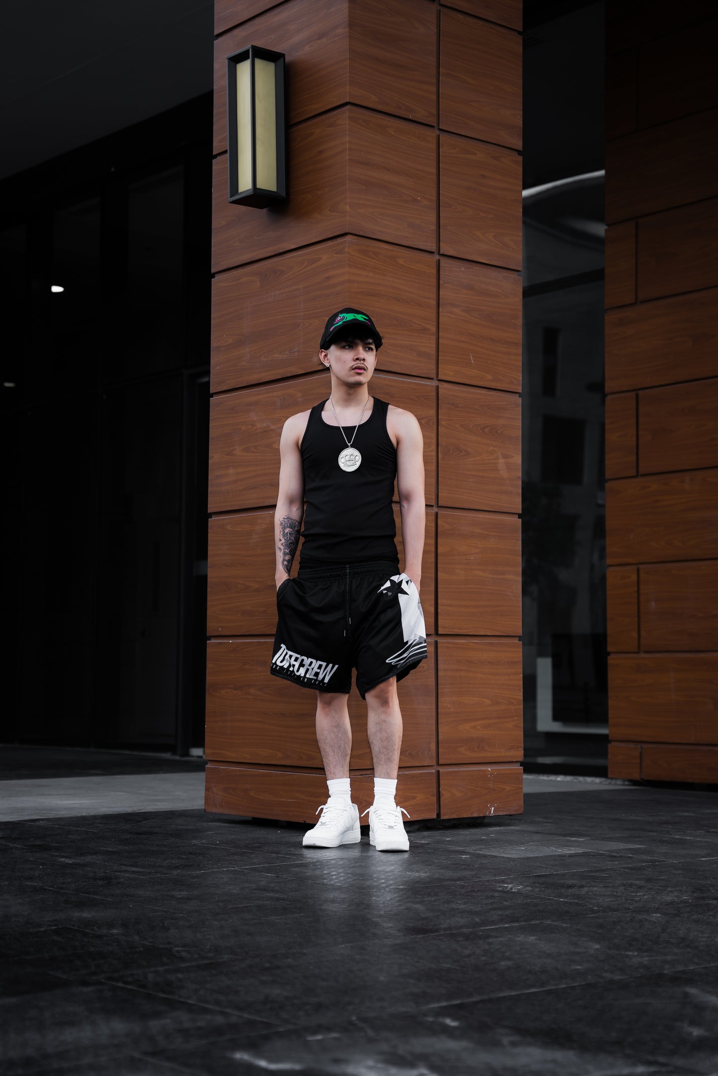 "Too Tuff To Fold" Mesh Short