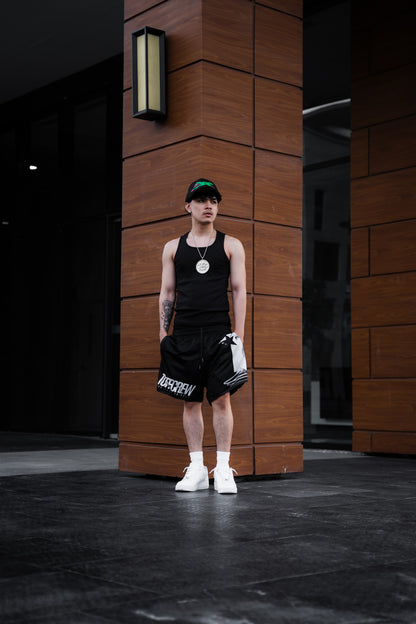 "Too Tuff To Fold" Mesh Short