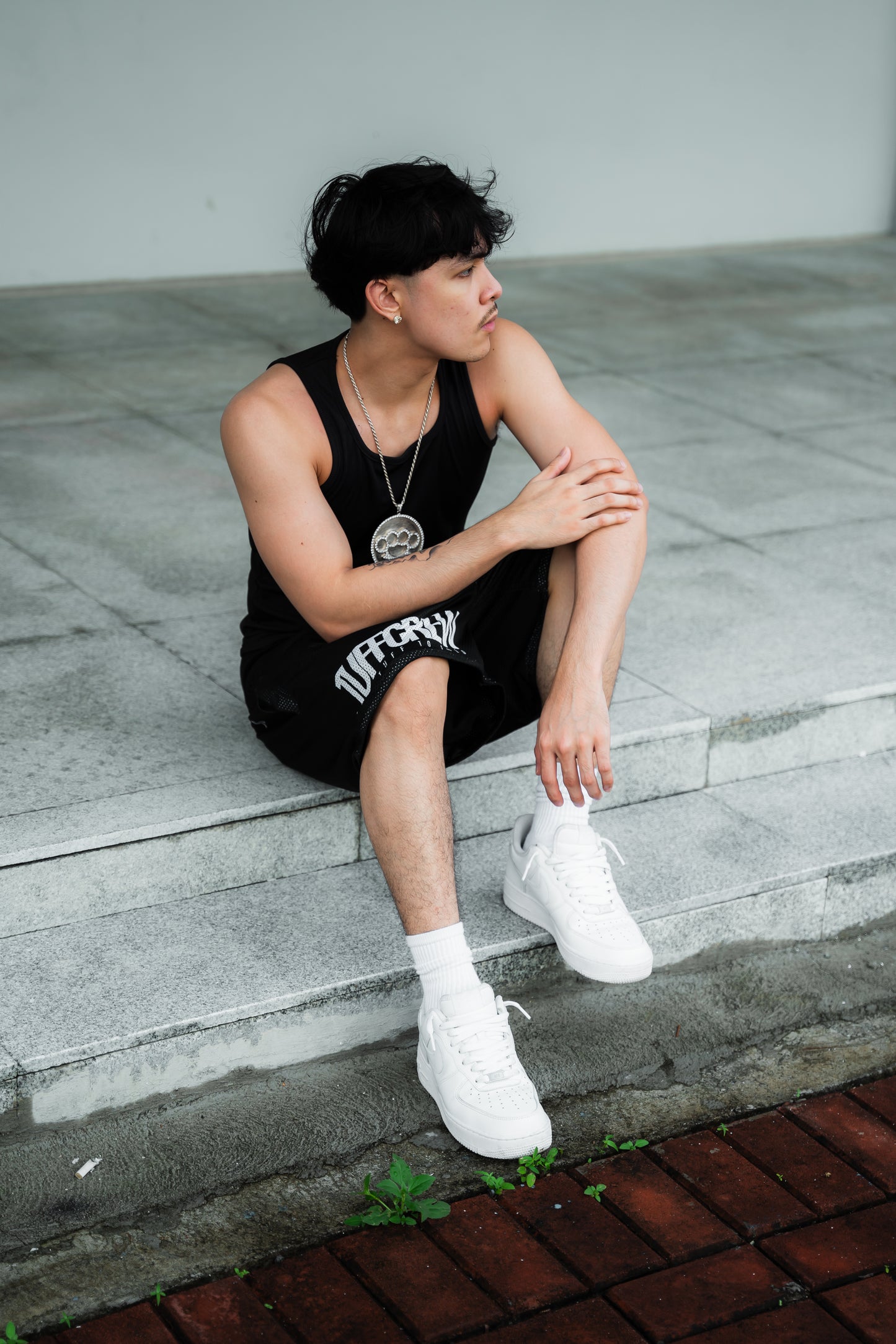 "Too Tuff To Fold" Mesh Short