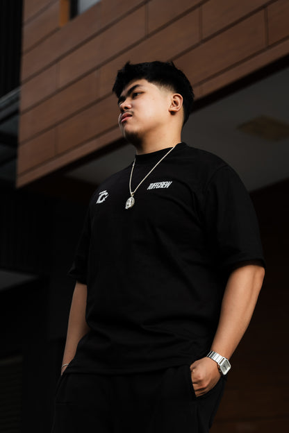 "Too Tuff To Fold" Black Tee