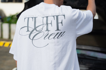 "We Don't Need To Blend In" White Tee