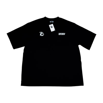 "Too Tuff To Fold" Black Tee