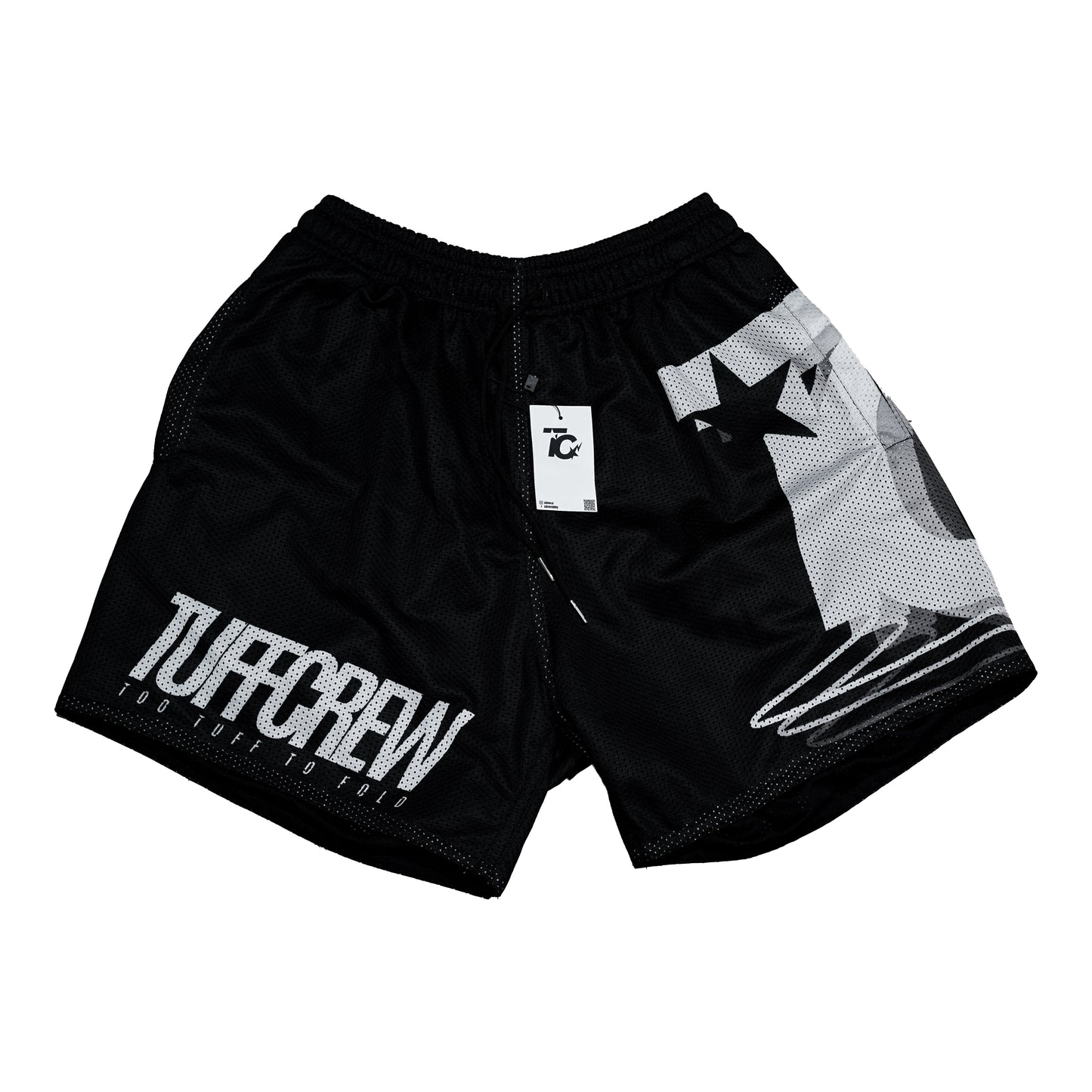 "Too Tuff To Fold" Mesh Short